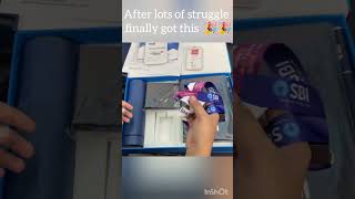 SBI JA Welcome Kit unboxing 2025🤗🎉 #sbi #sbipo #sbiclerk #motivation #dreamscomestrue#shorts