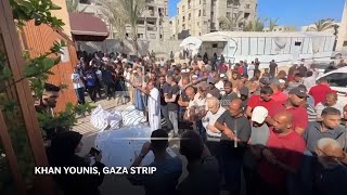 20 killed in Gaza as crowd surges at aid site run by an Israeli-backed group, AP explains