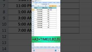 Excel Advance tricks  #icntcloudgyan #excel #icntgyan time function