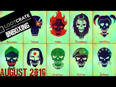 The Anti-Hero | LootCrate Unboxing August 2016