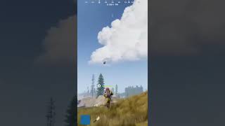 Rust : A rock Throw Experiance #funny #gaming #shortsfeed #rust #facepunch