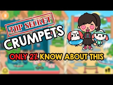 NEW SECRET CRUMPETS IN TOCA BOCA 😄 | TOCA LIFE WORLD 🌏 | TOCA BOCA INDONESIA 💗💗