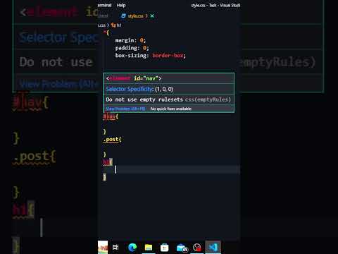CSS Basics: How to Select HTML Elements for Styling #webdevelopment #css #html #shortsfeed #shorts