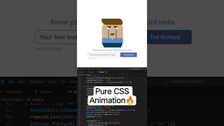 Make Richard Smile CAPTCHA CSS Animation