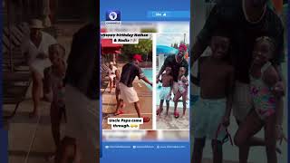 Peter Okoye Pays Surprise Visit To Paul’s Kids In The US