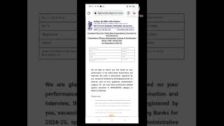 My IBPS PO result 2023-2024...finally selected 🥰 #ibpspo2023 #bankingexams #success #youtubeshorts