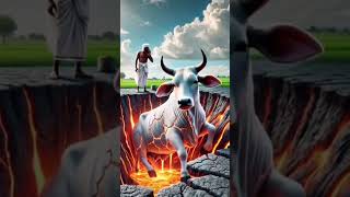 Beautiful story of a cow 🐄 and rescue ofisar /#youtubeshorts #viralshort #trending #shorts