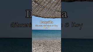 Datça rotası olanlara :)✨ #datça #muğla #travel