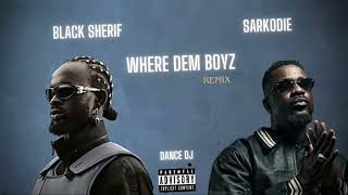 BLACK SHERIF FT SARKODIE- WHERE DEM BOYZ | DANCE DJ
