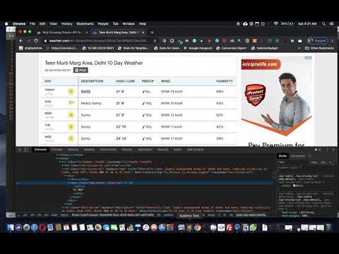 How To Do Web Scraping Weather Data Using Puppeteer | Proxies API
