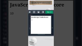 𝐉𝐚𝐯𝐚𝐒𝐜𝐫𝐢𝐩𝐭 𝐔𝐧𝐝𝐞𝐫𝐬𝐜𝐨𝐫𝐞𝐬 | #javascript #variables #underscore #script #html #css @Educationslearning