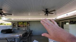 ROOF MOUNT Alumawood Patio Cover in Glendora Ca