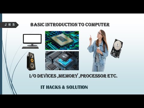 What is Computer?||Basic knowledge||Introduction to Computer||I/O Devices || Urdu/Hindi || IT Hacks.
