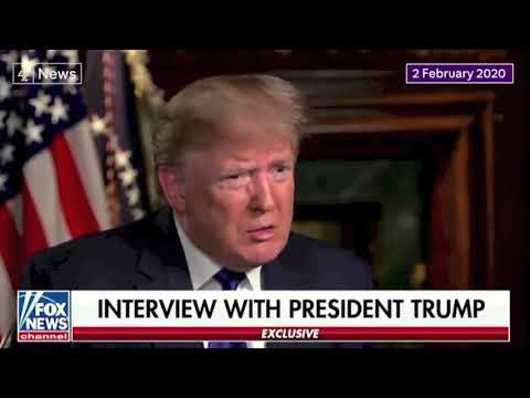 Trump Lies About The Corona Virus Being Contained