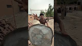The lion went into the tunnel after the monkeys