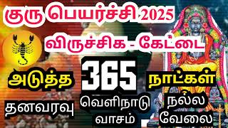 Viruchigam rasi Kettai natchathra palangal விருச்சிகம்  கேட்டை நட்சத்திரம் குரு பெயர்ச்சி பலன்கள்