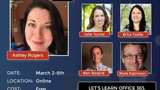 Watch Ashley Rogers at GlobalCon1 (March 2-6, Online)