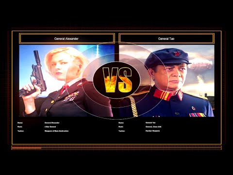 CnC Generals ZH Shockwave - Super Weapons General Vs Nuclear General Challenge
