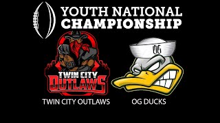 OG DUCKS VS TWIN CITY OUTLAWS  12U