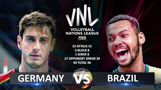 Germany vs Brazil | Men's VNL 2025