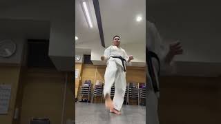 #50代 かかと落とし#松伏町空手
