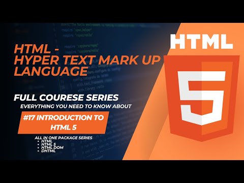 introduction to HTML  5 | HTML #17