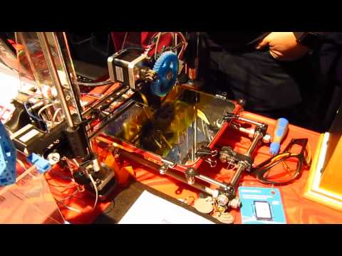 RepRap at Maker Faire 2014, Centre For Life, Newcastle
