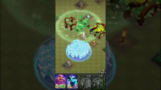 Clash Of Clans| 1 × Grenadier & 10 × Clone Spells.#clashofclans #gaming #shorts #clashtlm