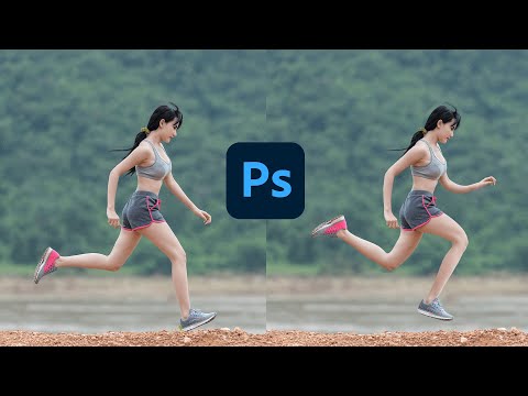 Move Body Position in Photoshop within 1 minute #photoshop #shorts