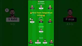 pbks vs rcb dream team prediction today match #pbksvsrcb #pbksvsrcbdreamteam #pbksvsrcbprediction