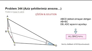 GEOMETRİ GÜNLÜĞÜ PROBLEM 344