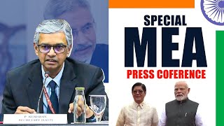 MEA Briefing on Philippine President's India Visit |Trump | Tariff |Russia |Oil |Pakistan |USA