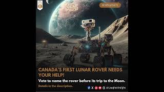 Help Name Canada’s First Lunar Rover: Vote Now