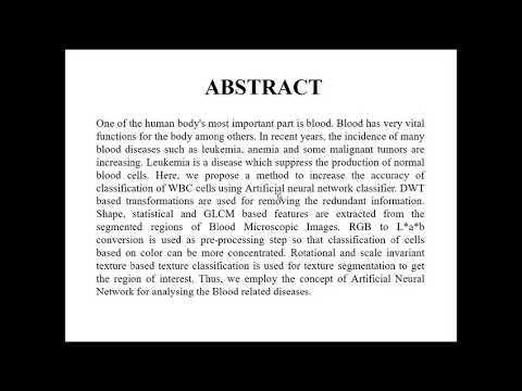 TEXTURE METRIC DRIVEN ACUTE MYELOID LEUKEMIA CLASSIFICATION USING ANN CLASSIFIER