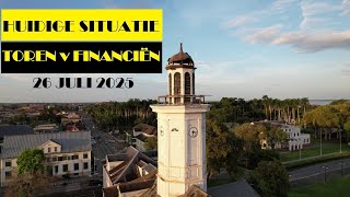 Toren van Financiën, Paramaribo, Suriname.