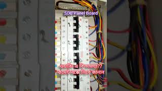 Fault SDB Panel Board || Sub Distribution Board (SDB) ||  #youtubeshorts #shorts