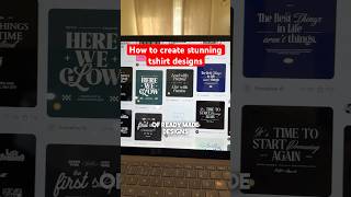 This is how to easily create stunning tshirt designs ✅ Kittl got you covered - link in profile