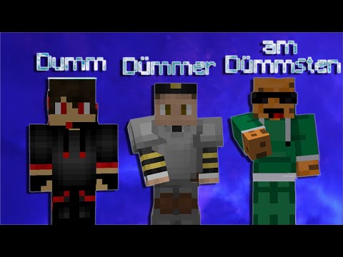 Ich und meine Freunde machen dumme Sachen in Minecraft Bedwars