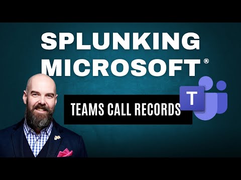 Setting up the Microsoft Teams Add on for Splunk