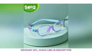 Secg Brand Children's Glasses Silicone Frames For Boys And Girls Students Super Light Comfortable My