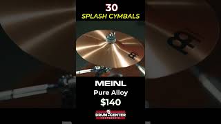 10" Splash Cymbals Compared! #drums #drummer #cymbals