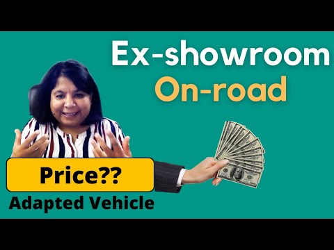 Understand ex-showroom and on-road price | Adapted Vehicle