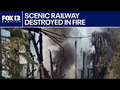 Fire destroys 100-year-old trestle in Lewis County