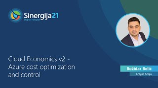 Božidar Belić: Cloud Economics v2 - Azure cost optimization and control