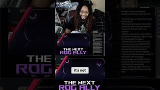 The ROG Ally X: Upgraded Features and Improvements  #gaming #rogallyx