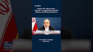 Iranian FM: Tehran looking for “win-win” in negotiations with US, without sacrificing enrichment