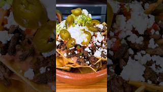 Carne Asada Nachos #shorts