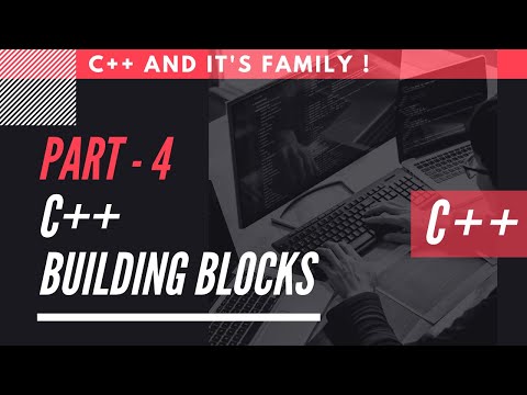 (4/7) C++ building blocks | variables, constants and keywords | Beginners