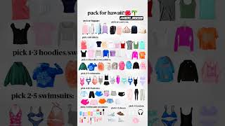 pack for Hawaii!#hawaii#hawaiitrip#preppy #fitideas#ootd#foryou#outfitideas#outfitinspriation#fyp