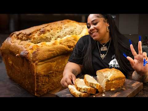 Cheese Cake Banana Bread